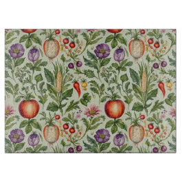 果実、野菜、花 カッティングボード