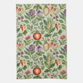 果実、野菜、花 キッチンタオル (縦)