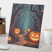 果敢なハッピーハローウィン 台座サイン (インサイチュ)