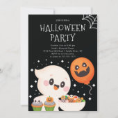 果敢なフェスティバルハローウィンパーティ 招待状 (正面)