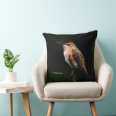 果樹にかわいいハチドリ クッション (椅子)