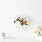 果樹の上の鳥 ラウンド壁時計 (ホーム)