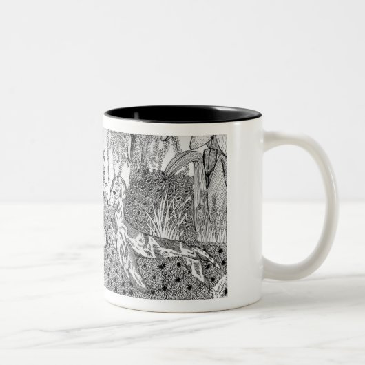 果樹園のコーヒー・マグのHotOO Carahil ツートーンマグカップ (右)