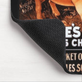 果樹園のトニックはブタとして子供および大人を脂肪作ります マウスパッド (コーナー)