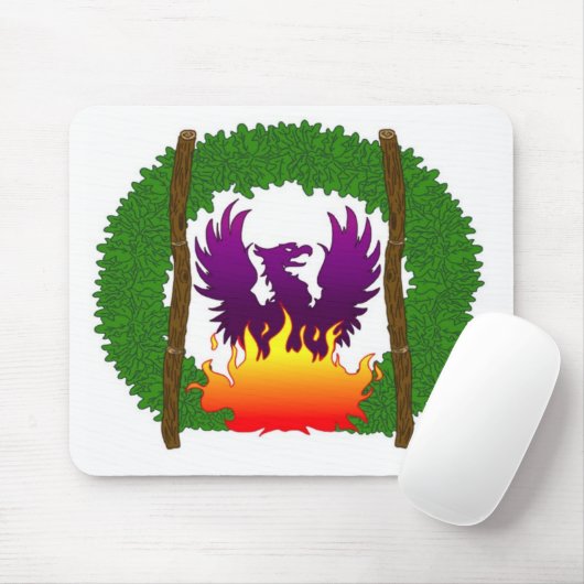 果樹園のロゴ マウスパッド (マウス)