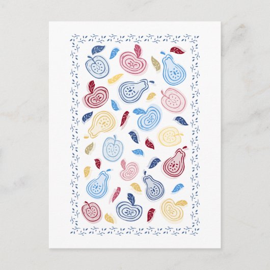 果樹園の夢 案内ポストカード (正面)