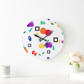 果樹園 ラージ壁時計 (ホーム)