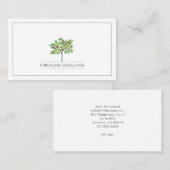 果樹金融コンサルタント資産管理 名刺 (正面/裏面)