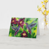 果汁のコレクターの挨拶状 カード (黄色い花)