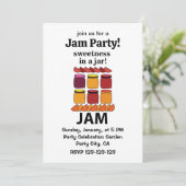 果汁ジャムに果汁の甘みを入れた果汁 招待状 (スタンド正面)