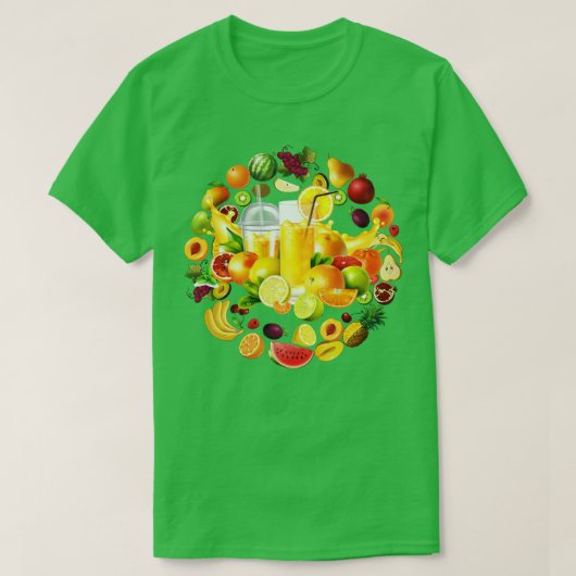 果汁 Tシャツ (デザイン正面)