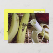 果物かごの端 ポストカード (正面/裏面)