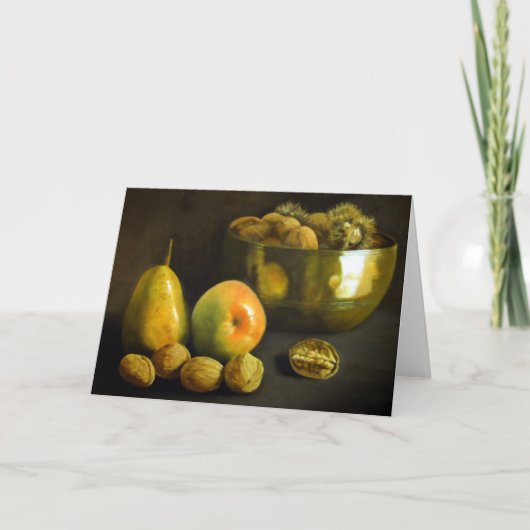果物とナッツ カード (正面)