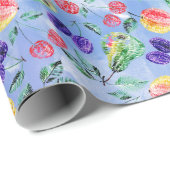 果物と果実。 ラッピングペーパー (ロールコーナー)