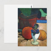 果物と色彩油絵 ポストカード (正面/裏面)