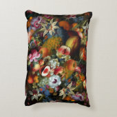 果物と花が生き残る アクセントクッション (裏面(縦))