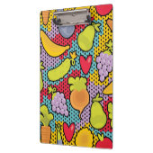 果物と野菜が付いているパターン クリップボード (左)