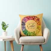 果物と野菜のカラーホイール(12色) クッション (椅子)