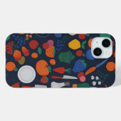 果物と野菜のキッチンテーマのスマホケース Case-Mate iPhoneケース (裏面 (横))