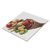 果物と野菜のコルヌコピア タイル (側面)