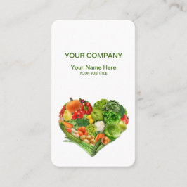果物と野菜のハートビジネス 名刺