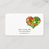 果物と野菜のハートビジネス 名刺 (裏面)