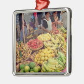果物と野菜の停止 メタルオーナメント (左)