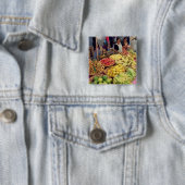 果物と野菜の停止 缶バッジ (インサイチュ)