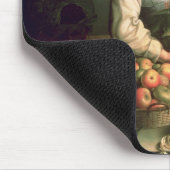 果物と野菜の販売人 マウスパッド (コーナー)