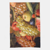 果物と野菜の静物 キッチンタオル (縦)