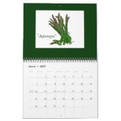 果物と野菜カレンダー カレンダー (3月 2027)