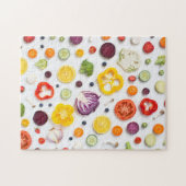 果物と野菜 ジグソーパズル (横)