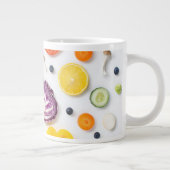 果物と野菜 ジャンボコーヒーマグカップ (右)
