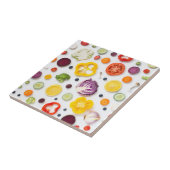 果物と野菜 タイル (側面)