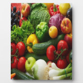 果物と野菜 フォトプラーク (正面)