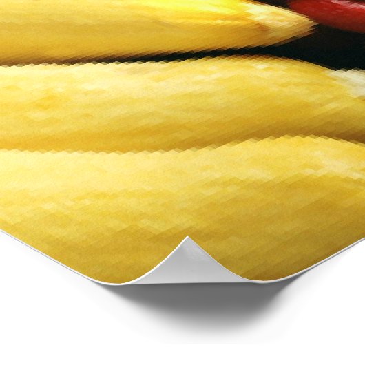 果物と野菜 ポスター (角)