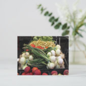 果物と野菜 ポストカード (スタンド正面)