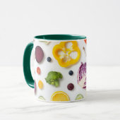 果物と野菜 マグカップ (正面左)