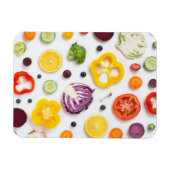 果物と野菜 マグネット (横)