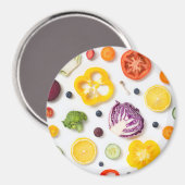 果物と野菜 マグネット (正面/裏面)