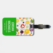 果物と野菜 |名前の追加 ラゲッジタグ (裏面横)