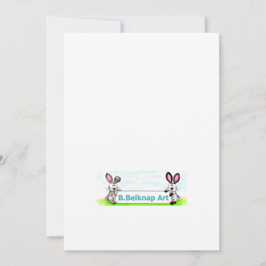 果物と野菜 招待状 (裏面)