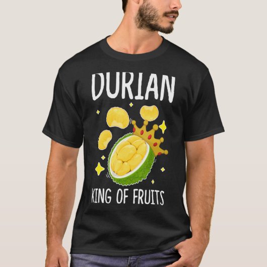 果物のドリアン王フルーツサラダ Tシャツ (正面)