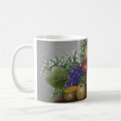 果物のバスケット コーヒーマグカップ (左)