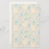 果物のパターン 便箋 (正面/裏面)