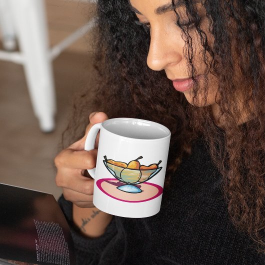 果物のボウル コーヒーマグカップ