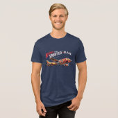 果物の平野の上 トライブレンドTシャツ (正面全面)