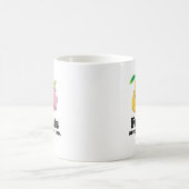 果物も人間だよ コーヒーマグカップ (中央)