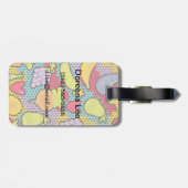 果物や野菜の模様 ラゲッジタグ (裏面横)