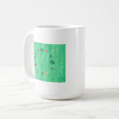 果物カラフルと野菜マグカップ コーヒーマグカップ (正面左)